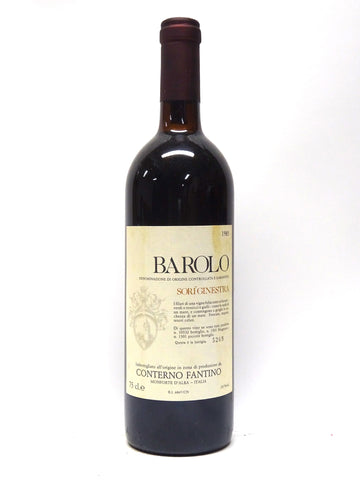Conterno Fantino 1985 Barolo Sori Ginestra